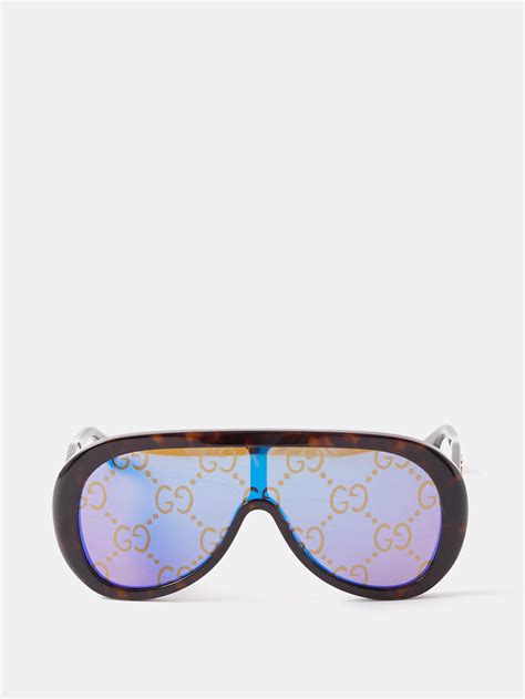 gucci avaitors|Gucci oversized acetate aviator sunglasses.